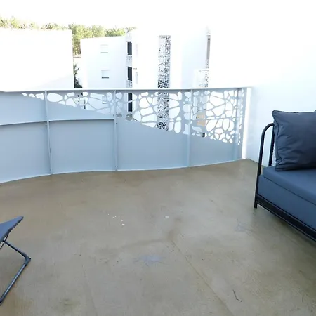 公寓 Pmr 2 Chambres, Face Plage, Piscine, Balcon, Pour 6 Personnes, Animaux Admis - Fr-1-194-222