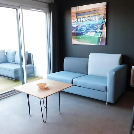 Pmr 2 Chambres, Face Plage, Piscine, Balcon, Pour 6 Personnes, Animaux Admis - Fr-1-194-222 滨海拉特朗什