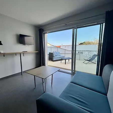 Pmr 2 Chambres, Face Plage, Piscine, Balcon, Pour 6 Personnes, Animaux Admis - Fr-1-194-222 Apartman La Tranche-sur-Mer