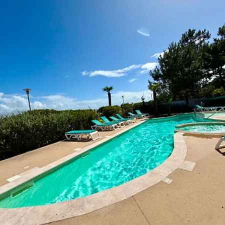 Apartment Pmr 2 Chambres, Face Plage, Piscine, Balcon, Pour 6 Personnes, Animaux Admis - Fr-1-194-222