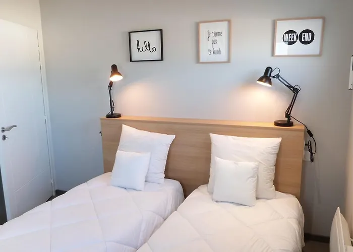 Pmr 2 Chambres, Face Plage, Piscine, Balcon, Pour 6 Personnes, Animaux Admis - Fr-1-194-222 Appartement La Tranche-sur-Mer