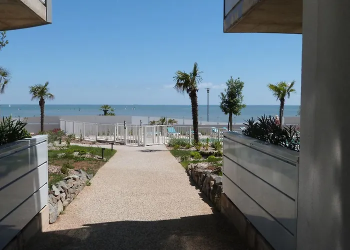 Appartement Pmr 2 Chambres, Face Plage, Piscine, Balcon, Pour 6 Personnes, Animaux Admis - Fr-1-194-222 La Tranche-sur-Mer